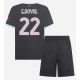 AC Milan Emerson Royal #22 Kolmaspaita Lapsille 2024-25 Lyhythihainen (+ Lyhyet housut)