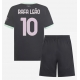 AC Milan Rafael Leao #10 Kolmaspaita Lapsille 2024-25 Lyhythihainen (+ Lyhyet housut)