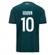 AS Monaco Aleksandr Golovin #10 Vieraspaita 2024-25 Lyhythihainen