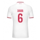 AS Monaco Denis Zakaria #6 Kotipaita 2024-25 Lyhythihainen