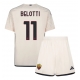 AS Roma Andrea Belotti #11 Vieraspaita Lapsille 2023-24 Lyhythihainen (+ Lyhyet housut)