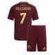 AS Roma Lorenzo Pellegrini #7 Kotipaita Lapsille 2024-25 Lyhythihainen (+ Lyhyet housut)