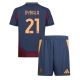 AS Roma Paulo Dybala #21 Kolmaspaita Lapsille 2024-25 Lyhythihainen (+ Lyhyet housut)