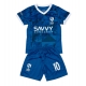 Al-Hilal Neymar Jr #10 Kotipaita Lapsille 2024-25 Lyhythihainen (+ Lyhyet housut)