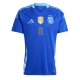 Argentiina Angel Di Maria #11 Vieraspaita Copa America 2024 Lyhythihainen