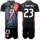 Argentiina Emiliano Martinez #23 Maalivahti Kotipaita Lapsille Copa America 2024 Lyhythihainen (+ Lyhyet housut)