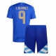 Argentiina Julian Alvarez #9 Vieraspaita Lapsille Copa America 2024 Lyhythihainen (+ Lyhyet housut)