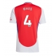 Arsenal Ben White #4 Kotipaita 2024-25 Lyhythihainen