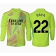Arsenal David Raya #22 Maalivahti Kotipaita 2024-25 Pitkähihainen
