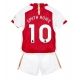 Arsenal Emile Smith Rowe #10 Kotipaita Lapsille 2023-24 Lyhythihainen (+ Lyhyet housut)