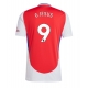 Arsenal Gabriel Jesus #9 Kotipaita 2024-25 Lyhythihainen