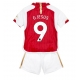 Arsenal Gabriel Jesus #9 Kotipaita Lapsille 2023-24 Lyhythihainen (+ Lyhyet housut)