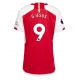 Arsenal Gabriel Jesus #9 Kotipaita Naisten 2023-24 Lyhythihainen