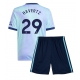 Arsenal Kai Havertz #29 Kolmaspaita Lapsille 2024-25 Lyhythihainen (+ Lyhyet housut)