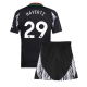 Arsenal Kai Havertz #29 Vieraspaita Lapsille 2024-25 Lyhythihainen (+ Lyhyet housut)