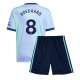 Arsenal Martin Odegaard #8 Kolmaspaita Lapsille 2024-25 Lyhythihainen (+ Lyhyet housut)