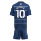 Aston Villa Emiliano Buendia #10 Kolmaspaita Lapsille 2024-25 Lyhythihainen (+ Lyhyet housut)