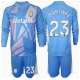 Aston Villa Emiliano Martinez #23 Maalivahti Kolmaspaita Lapsille 2024-25 Pitkähihainen (+ Lyhyet housut)