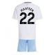 Aston Villa Ian Maatsen #22 Vieraspaita Lapsille 2024-25 Lyhythihainen (+ Lyhyet housut)