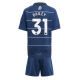 Aston Villa Leon Bailey #31 Kolmaspaita Lapsille 2024-25 Lyhythihainen (+ Lyhyet housut)