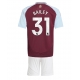 Aston Villa Leon Bailey #31 Kotipaita Lapsille 2024-25 Lyhythihainen (+ Lyhyet housut)