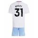 Aston Villa Leon Bailey #31 Vieraspaita Lapsille 2024-25 Lyhythihainen (+ Lyhyet housut)
