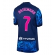 Atletico Madrid Antoine Griezmann #7 Kolmaspaita Naisten 2024-25 Lyhythihainen