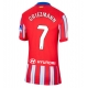 Atletico Madrid Antoine Griezmann #7 Kotipaita Naisten 2024-25 Lyhythihainen