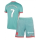 Atletico Madrid Antoine Griezmann #7 Vieraspaita Lapsille 2024-25 Lyhythihainen (+ Lyhyet housut)