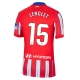 Atletico Madrid Clement Lenglet #15 Kotipaita 2024-25 Lyhythihainen