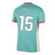 Atletico Madrid Clement Lenglet #15 Vieraspaita 2024-25 Lyhythihainen