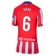 Atletico Madrid Koke #6 Kotipaita Naisten 2024-25 Lyhythihainen