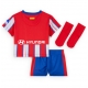 Atletico Madrid Kotipaita Lapsille 2024-25 Lyhythihainen (+ Lyhyet housut)