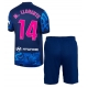 Atletico Madrid Marcos Llorente #14 Kolmaspaita Lapsille 2024-25 Lyhythihainen (+ Lyhyet housut)