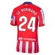 Atletico Madrid Robin Le Normand #24 Kotipaita 2024-25 Lyhythihainen