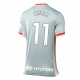 Atletico Madrid Thomas Lemar #11 Vieraspaita Naisten 2024-25 Lyhythihainen