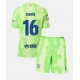 Barcelona Fermin Lopez #16 Kolmaspaita Lapsille 2024-25 Lyhythihainen (+ Lyhyet housut)