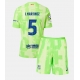 Barcelona Inigo Martinez #5 Kolmaspaita Lapsille 2024-25 Lyhythihainen (+ Lyhyet housut)