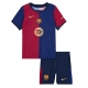Barcelona Paez Gavi #6 Kotipaita Lapsille 2024-25 Lyhythihainen (+ Lyhyet housut)