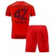 Bayern Munich Jamal Musiala #42 Kotipaita Lapsille 2024-25 Lyhythihainen (+ Lyhyet housut)
