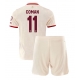 Bayern Munich Kingsley Coman #11 Kolmaspaita Lapsille 2024-25 Lyhythihainen (+ Lyhyet housut)