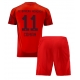 Bayern Munich Kingsley Coman #11 Kotipaita Lapsille 2024-25 Lyhythihainen (+ Lyhyet housut)