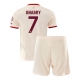 Bayern Munich Serge Gnabry #7 Kolmaspaita Lapsille 2024-25 Lyhythihainen (+ Lyhyet housut)