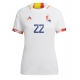 Belgia Charles De Ketelaere #22 Vieraspaita Naisten MM-kisat 2022 Lyhythihainen