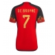Belgia Kevin De Bruyne #7 Kotipaita MM-kisat 2022 Lyhythihainen