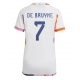 Belgia Kevin De Bruyne #7 Vieraspaita Naisten MM-kisat 2022 Lyhythihainen