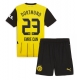 Borussia Dortmund Emre Can #23 Kotipaita Lapsille 2024-25 Lyhythihainen (+ Lyhyet housut)
