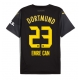 Borussia Dortmund Emre Can #23 Vieraspaita 2024-25 Lyhythihainen