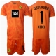 Borussia Dortmund Gregor Kobel #1 Maalivahti Kolmaspaita Lapsille 2024-25 Lyhythihainen (+ Lyhyet housut)