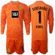 Borussia Dortmund Gregor Kobel #1 Maalivahti Kolmaspaita Lapsille 2024-25 Pitkähihainen (+ Lyhyet housut)